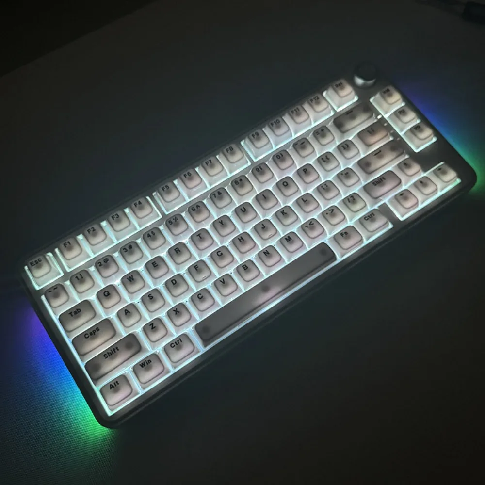 Minimalist White Keycaps with Engraved Characters PC Semi-transparent Illuminated MDA Height 115 Keys for Mechanical Keyboard
Minimalist White Keycaps with Engraved Characters PC Semi-transparent Illuminated MDA Height 115 Keys for Mechanical Keyboard
