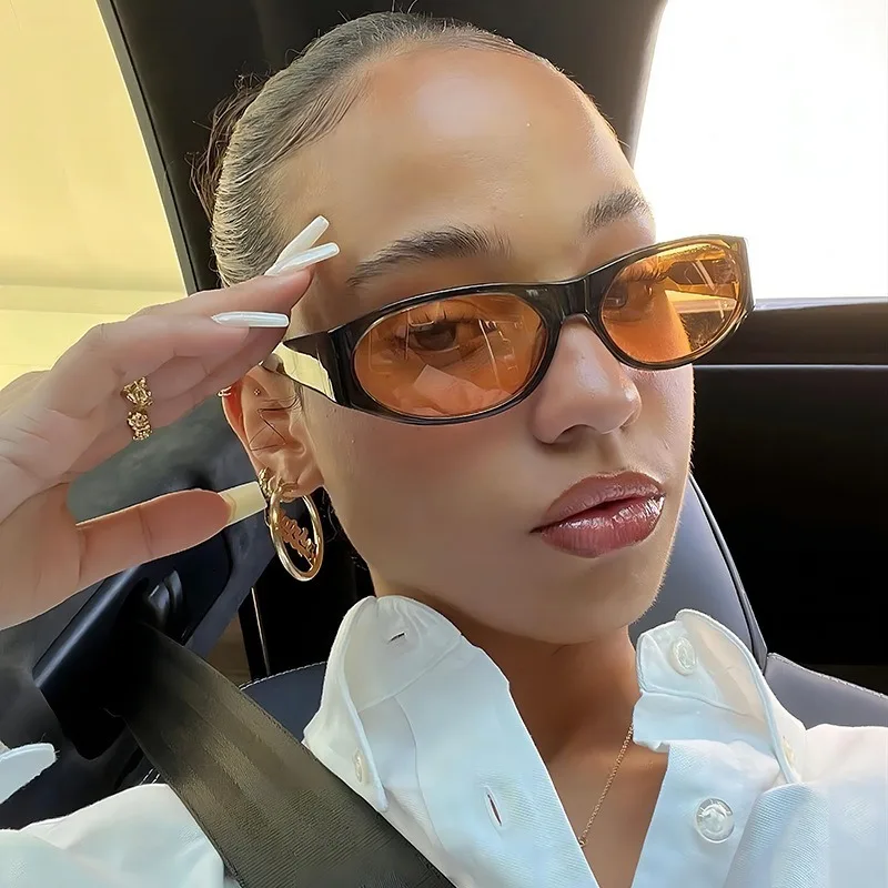 Trendy Cat Eye Sunglasses Women Brand Narrow Frame Rectangle Shades Small Eyewear Men Sun Glasses Female Male UV400 Glasses
Trendy Cat Eye Sunglasses Women Brand Narrow Frame Rectangle Shades Small Eyewear Men Sun Glasses Female Male UV400 Glasses