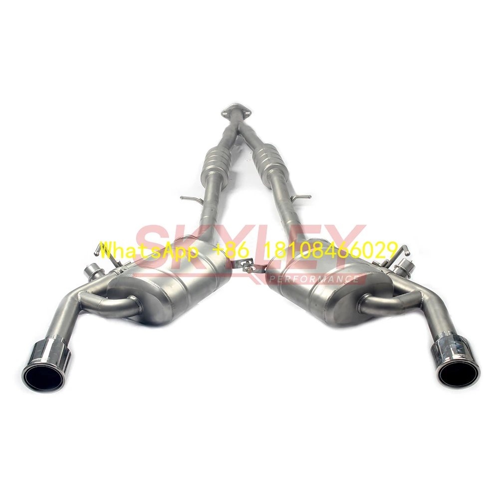 Двойная выхлопная система Valvetronic Catback для Infiniti Q50 3.7l V6 2014 ~ up, выхлопная система Valvetronic Catback из нержавеющей стали
Двойная выхлопная система Valvetronic Catback для Infiniti Q50 3.7l V6 2014 ~ up, выхлопная система Valvetronic Catback из нержавеющей стали