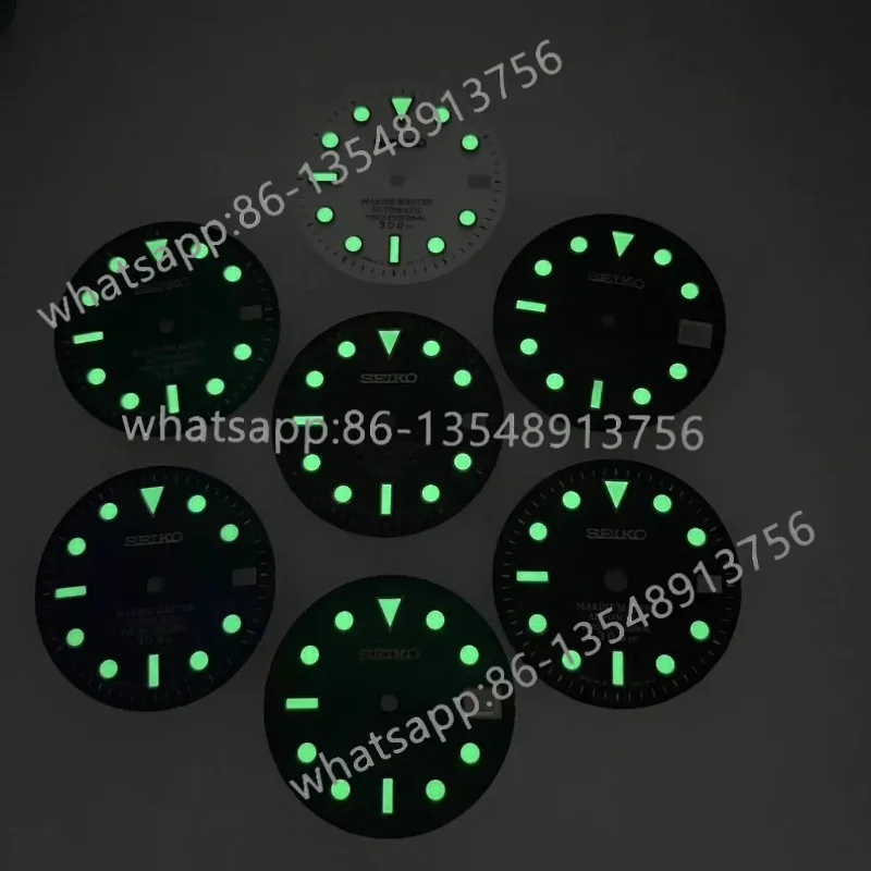 NH35 циферблат 28,5 мм зеленые светящиеся часы для дайвинга NH36/4R35/4R36 текстовые настольные часы аксессуары
NH35 циферблат 28,5 мм зеленые светящиеся часы для дайвинга NH36/4R35/4R36 текстовые настольные часы аксессуары