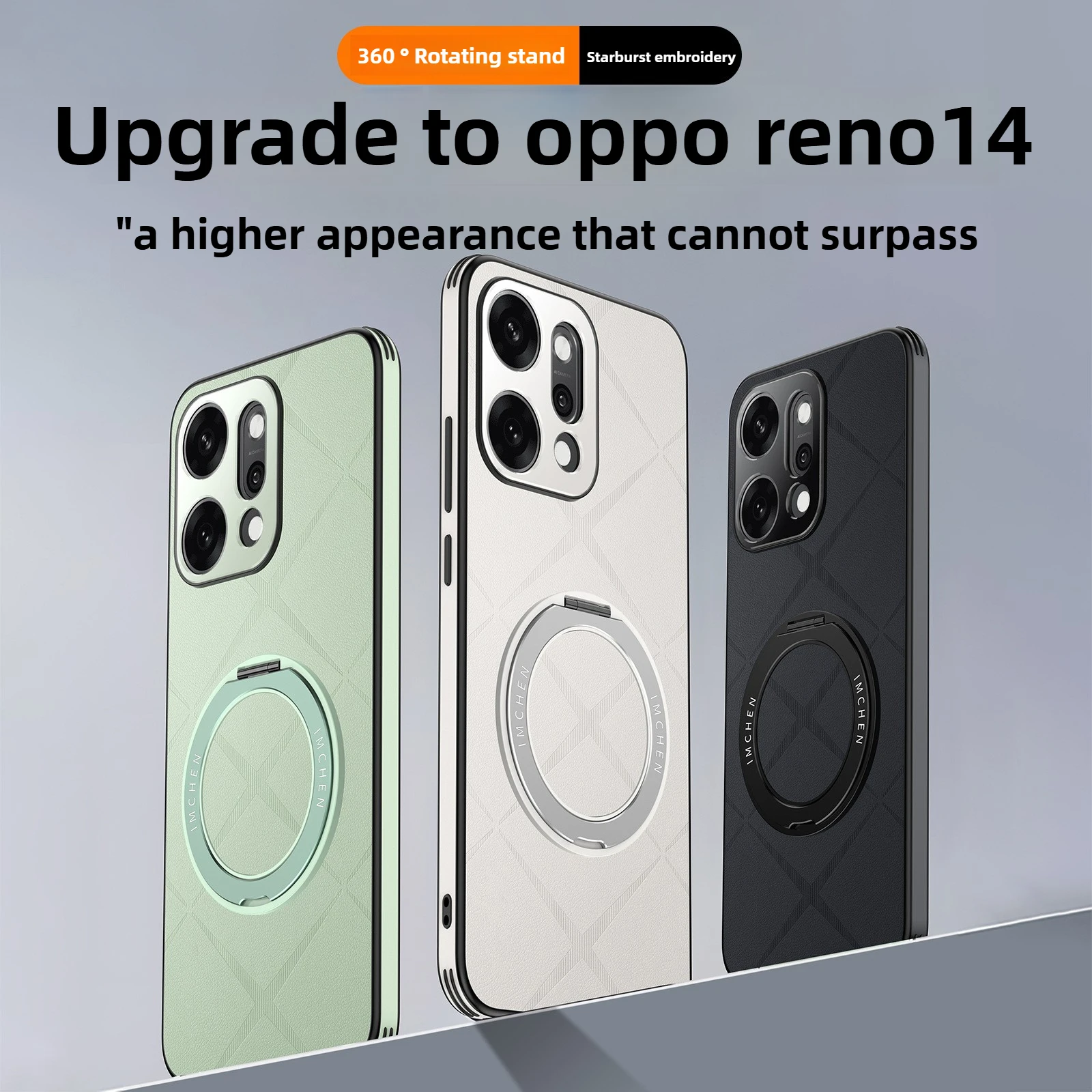 360 ° rotating magnetic suction bracket for OPPO Reno 14 Pro Case Plain leather rhombus lens Precision hole case for Reno14 Pro
360 ° rotating magnetic suction bracket for OPPO Reno 14 Pro Case Plain leather rhombus lens Precision hole case for Reno14 Pro