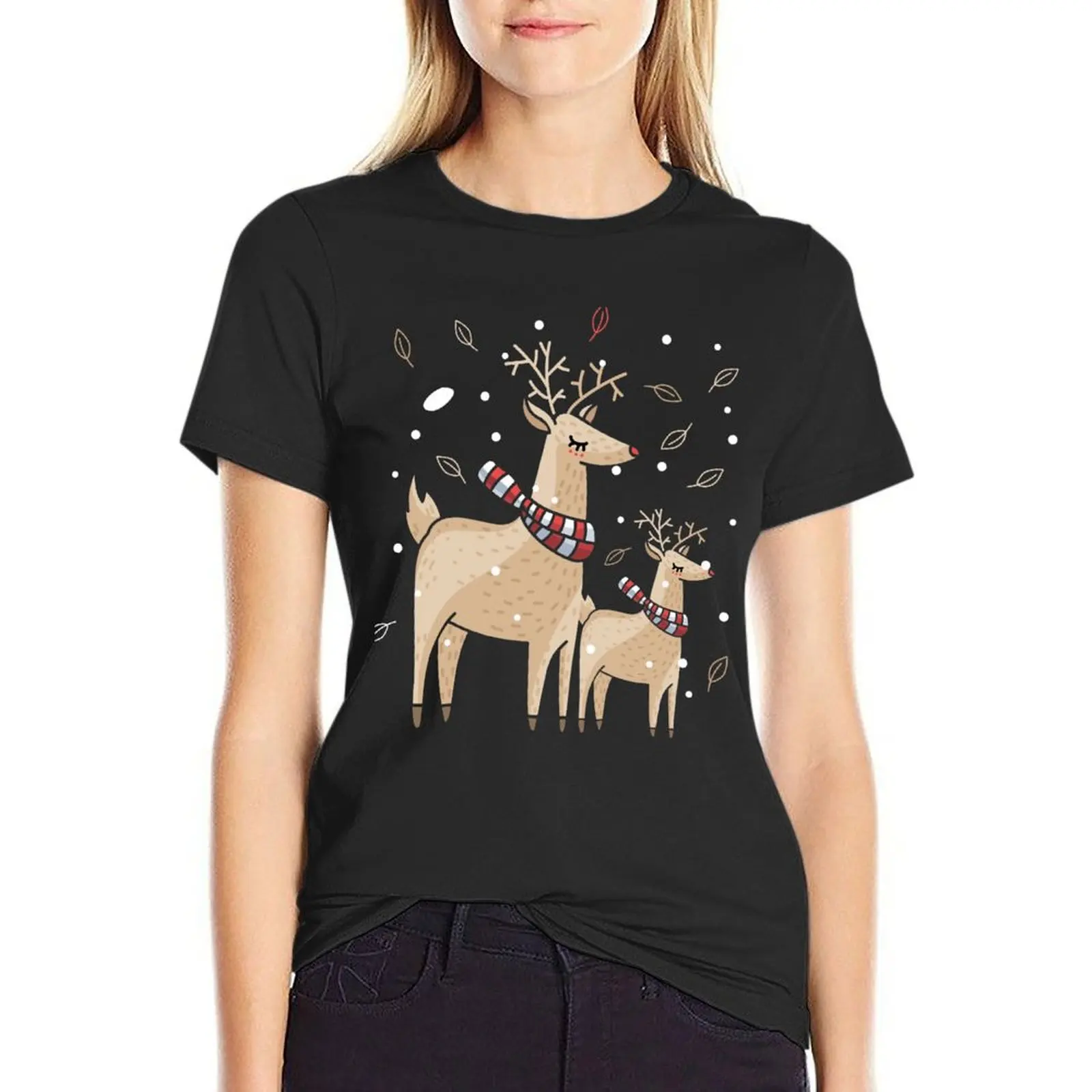 Christmas doe design, perfect for the fall. T-Shirt lady clothes customs design your own womans clothing
Christmas doe design, perfect for the fall. T-Shirt lady clothes customs design your own womans clothing
