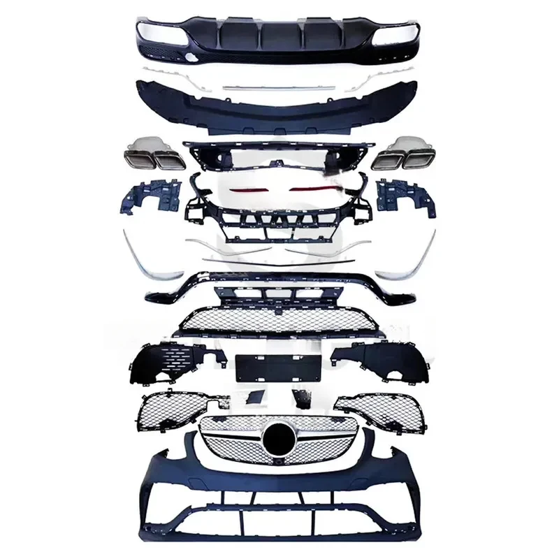 Suitable for Brand New Bumpers W166 2015-2019 Change to GLE63 Grille Rear Diffuser Exhaust Pipes Car Accessories
Suitable for Brand New Bumpers W166 2015-2019 Change to GLE63 Grille Rear Diffuser Exhaust Pipes Car Accessories