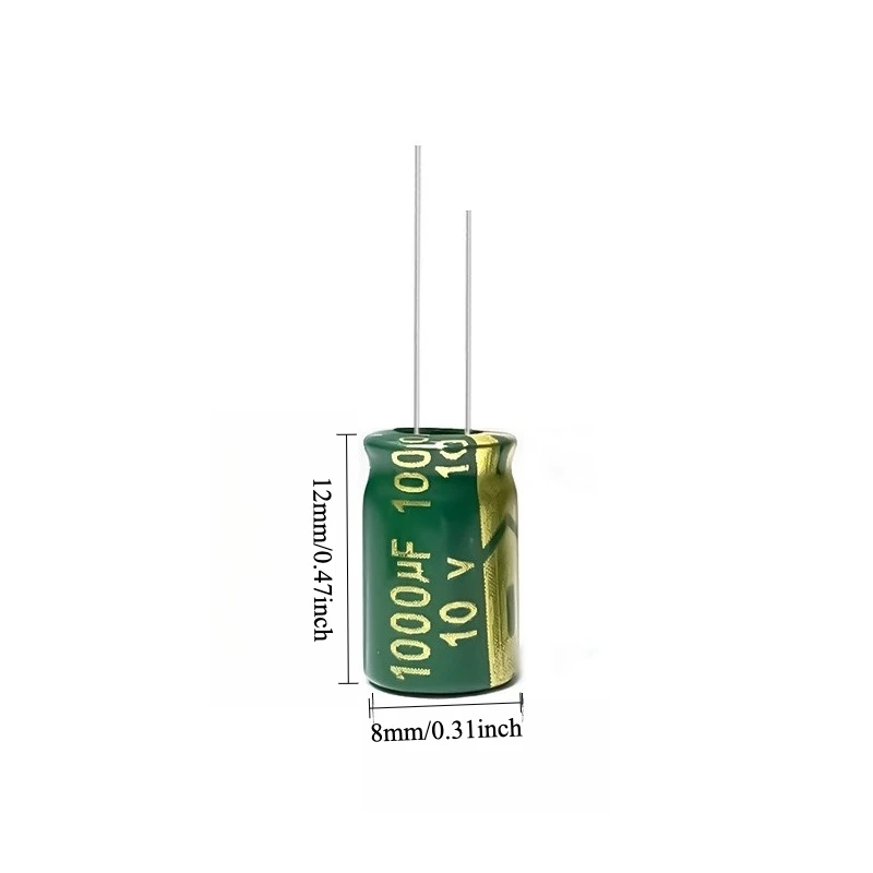 170pcs 10V 1000uF Electrolytic Capacitor High Frequency Low ESR Long Life 8x9 8x12 6x12mm for Power Supply
170pcs 10V 1000uF Electrolytic Capacitor High Frequency Low ESR Long Life 8x9 8x12 6x12mm for Power Supply