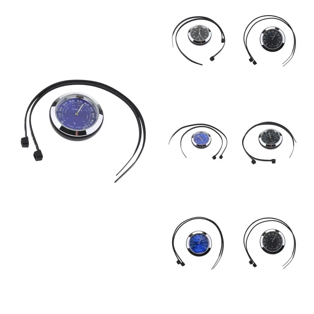 Универсальные часы с циферблатом для мотоцикла, термометр, гигрометр, велосипедная ручка, крепление на планку, водонепроницаемое для скутера, квадроцикла
Универсальные часы с циферблатом для мотоцикла, термометр, гигрометр, велосипедная ручка, крепление на планку, водонепроницаемое для скутера, квадроцикла