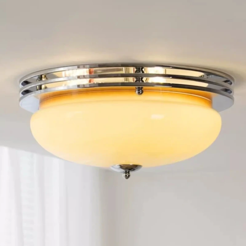 Medieval bedroom ceiling lamp French Bauhaus retro master bedroom second bedroom lamp cream wind 
Medieval bedroom ceiling lamp French Bauhaus retro master bedroom second bedroom lamp cream wind