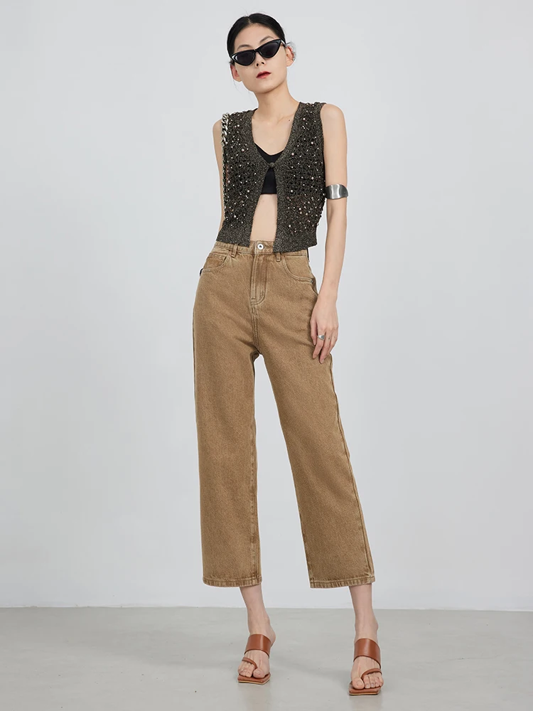 Джинсы RUGOSAM с высокой талией, удобные, прямого кроя, женские, облегающие, из денима, модель RB0227, повседневные, с высокой талией
Джинсы RUGOSAM с высокой талией, удобные, прямого кроя, женские, облегающие, из денима, модель RB0227, повседневные, с высокой талией