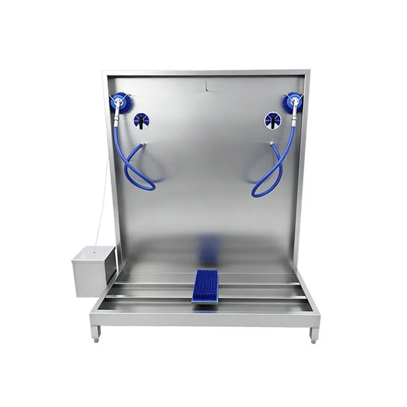 Stainless steel shoe washing machine: Single-station shoe washing machine in workshops
Stainless steel shoe washing machine: Single-station shoe washing machine in workshops