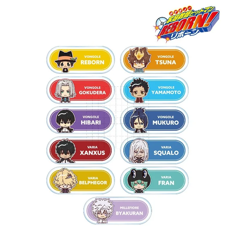 Katekyō Hitman Reborn Q Version Gokudera Hayato Yamamoto Takeshi Hibari Kyoya Acrylic Keychain Pendant Anime Toy Figures
Katekyō Hitman Reborn Q Version Gokudera Hayato Yamamoto Takeshi Hibari Kyoya Acrylic Keychain Pendant Anime Toy Figures