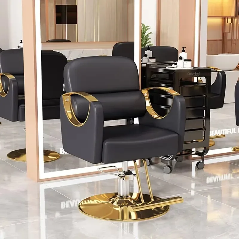 Luxury Black Barber Chair Aesthetic Premium Fashionable Swivel Hairdresser Chair Stylish Comfortable Kapperstoel Salon Furniture
Luxury Black Barber Chair Aesthetic Premium Fashionable Swivel Hairdresser Chair Stylish Comfortable Kapperstoel Salon Furniture