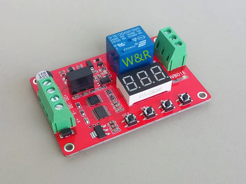 DVB01E/ Isolated / Digital Display Voltage Comparator 0.01V Precision Charge and Discharge / Overshoot / Undervoltage Protection
DVB01E/ Isolated / Digital Display Voltage Comparator 0.01V Precision Charge and Discharge / Overshoot / Undervoltage Protection