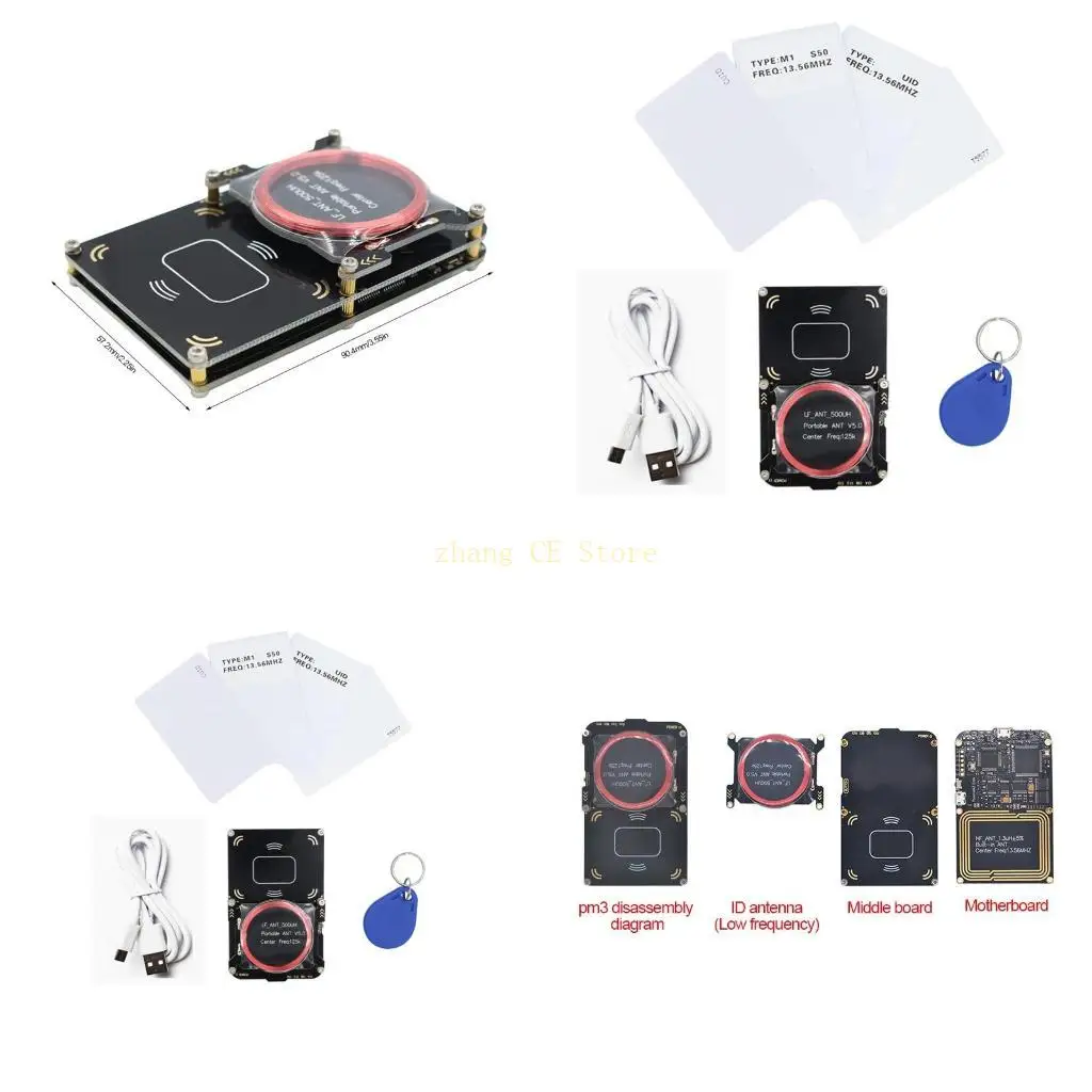 M5TD Proxmark3 Full Function for Smart Card for Key RFID IC with 2 USB PortsReader Writer Copier Copy Duplicato
M5TD Proxmark3 Full Function for Smart Card for Key RFID IC with 2 USB PortsReader Writer Copier Copy Duplicato