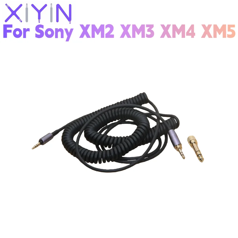 3.5MM To 3.5MM With the 6.35mm Spring Relief Coiled Cable for SONY XM2 XM3 XM4 XM5 Headphones Cables Cords Wire
3.5MM To 3.5MM With the 6.35mm Spring Relief Coiled Cable for SONY XM2 XM3 XM4 XM5 Headphones Cables Cords Wire