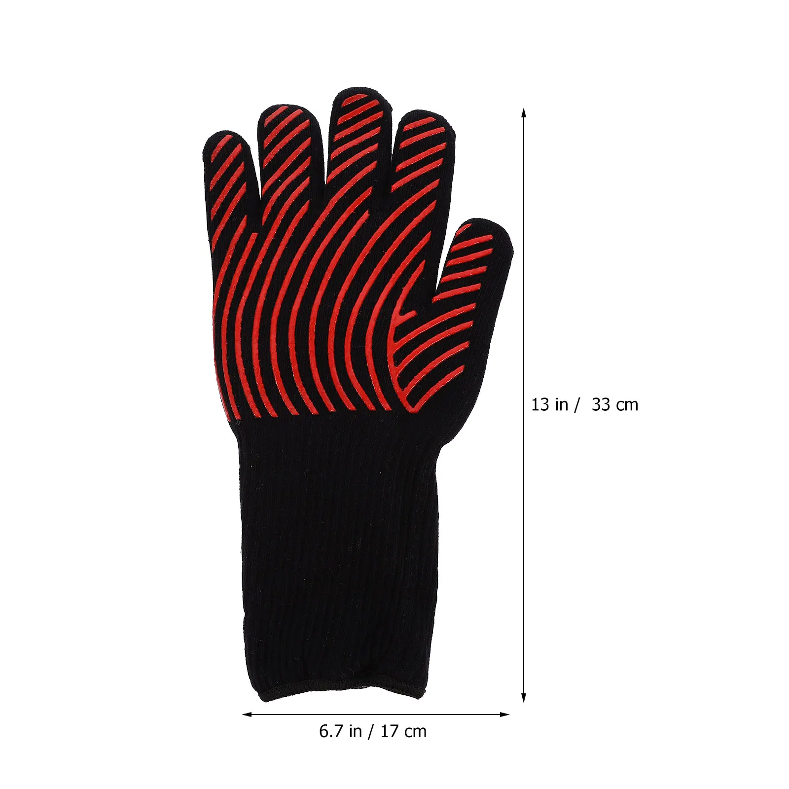 Fireproof Gloves Heat Resistant Oven Mitts Black BBQ Grilling Potholder Reusable Washable Long Cuffs Flame Retardant Microwave
Fireproof Gloves Heat Resistant Oven Mitts Black BBQ Grilling Potholder Reusable Washable Long Cuffs Flame Retardant Microwave