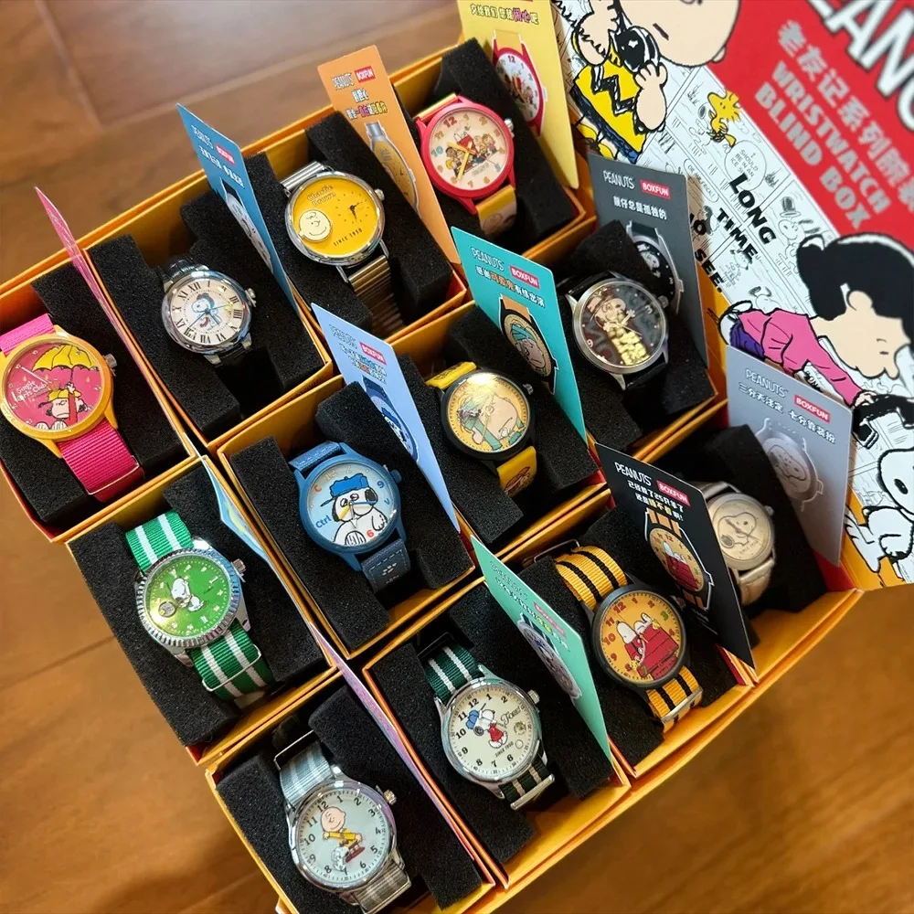 Аутентичные часы Maihe и Snoopy Peanuts, слепая коробка, коллекция друзей, совместная коллекция, модные периферийные часы, коллекционные загадочные коробки, подарки
Аутентичные часы Maihe и Snoopy Peanuts, слепая коробка, коллекция друзей, совместная коллекция, модные периферийные часы, коллекционные загадочные коробки, подарки