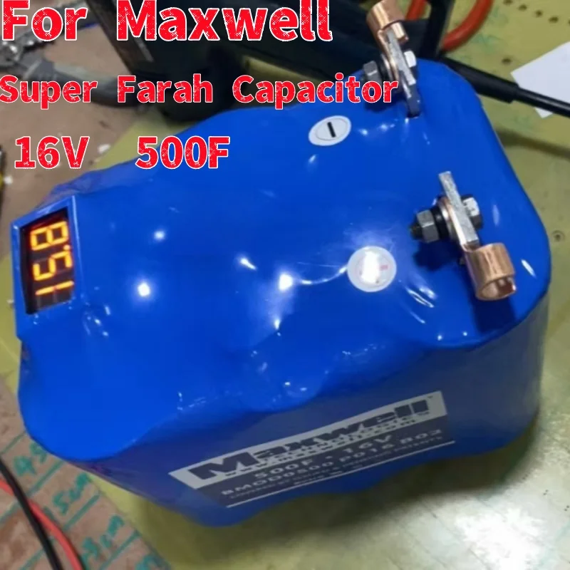16V 500F 2.7V 3000F Car Rectifier with Equalization Board Voltage Display Audio Capacitor Suitable for Maxwell Super Capacitor
16V 500F 2.7V 3000F Car Rectifier with Equalization Board Voltage Display Audio Capacitor Suitable for Maxwell Super Capacitor