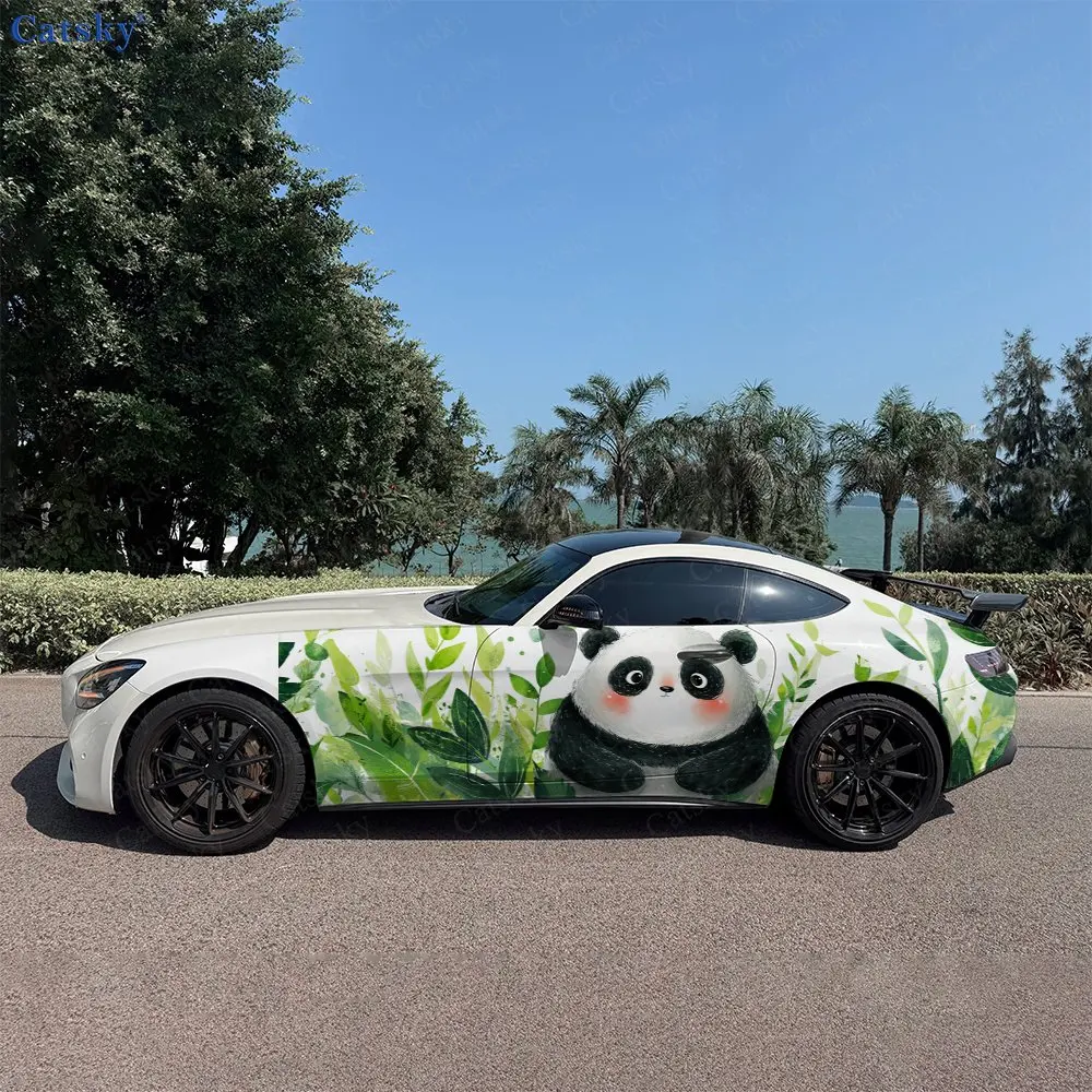 2pcs Greenery Bamboo Panda Spirit, Durable, Fade-resistant, Enhance Vehicle Aesthetics With Bold Artistic Design Car Vinyl Wraps
2pcs Greenery Bamboo Panda Spirit, Durable, Fade-resistant, Enhance Vehicle Aesthetics With Bold Artistic Design Car Vinyl Wraps