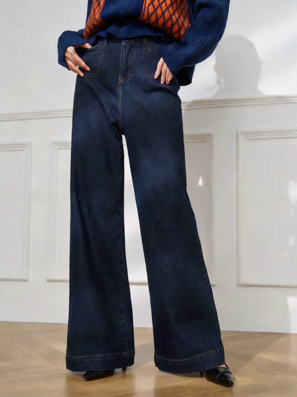 High Waist Straight Leg Blue Jeans Women's Versatile Casual Style plus Size Pants Summer Fashion plus Size Women's Jeans
High Waist Straight Leg Blue Jeans Women's Versatile Casual Style plus Size Pants Summer Fashion plus Size Women's Jeans