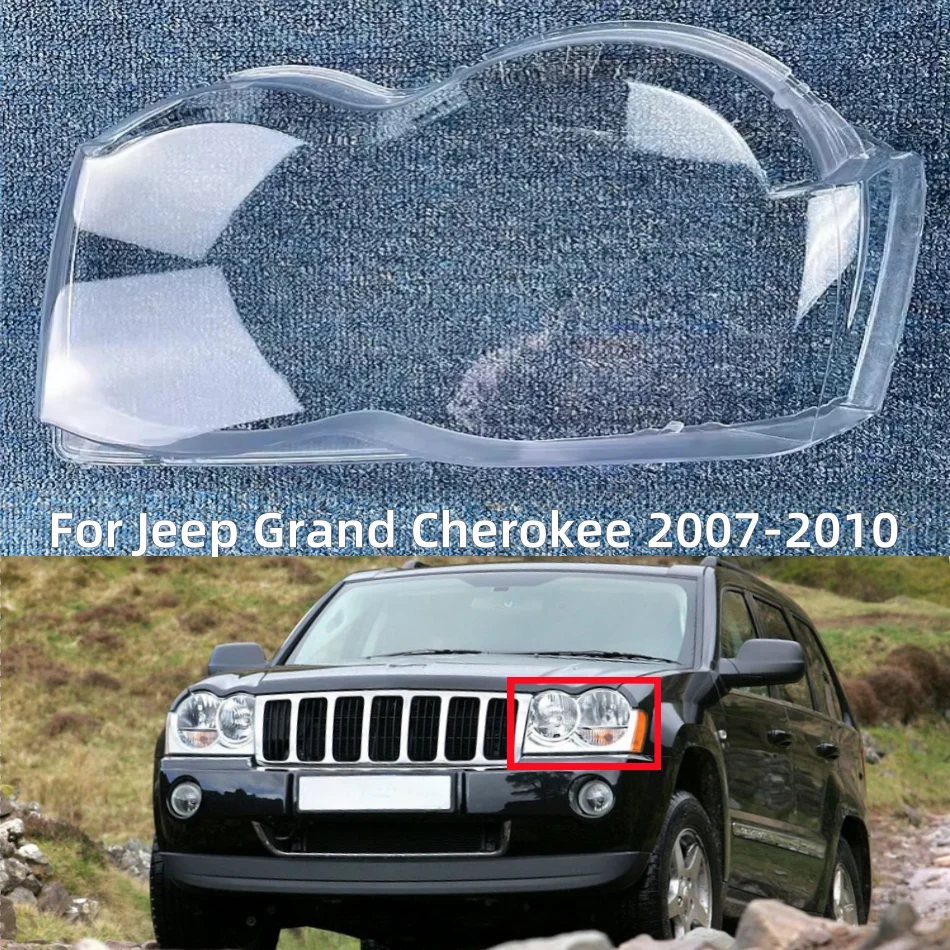 For Jeep Grand Cherokee 2007 to 2010 Car Lights Shell Headlights Cover Replace The Original Lens
For Jeep Grand Cherokee 2007 to 2010 Car Lights Shell Headlights Cover Replace The Original Lens