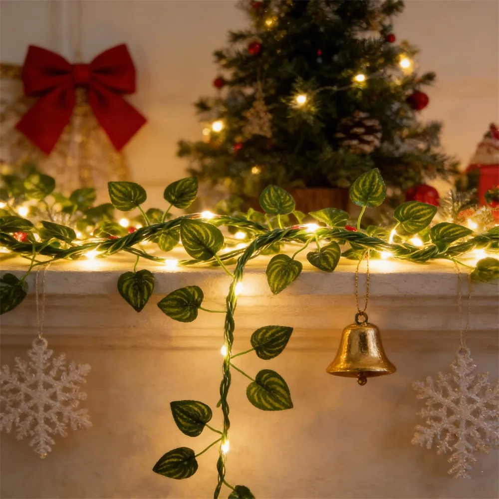 Battery Festoon LED Artificial Green Leaf Light String Wedding Party Fairy Garland for Outdoor Garden Holiday Room Decoration
Battery Festoon LED Artificial Green Leaf Light String Wedding Party Fairy Garland for Outdoor Garden Holiday Room Decoration