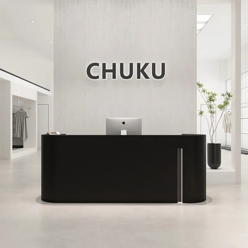 120 160 180 200 220 240 260 280 300cm Clothing store hair salon baking paint reception counter Computer desk office furniture
120 160 180 200 220 240 260 280 300cm Clothing store hair salon baking paint reception counter Computer desk office furniture