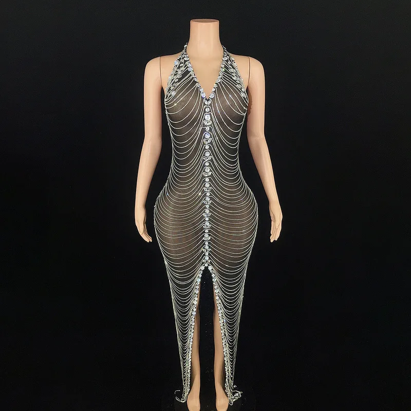 Diamond Birthday Clothing Car Model Female Singer Hosts Diamond Thin Hip Dress Elastic Neck Adult Dance Bespoke Occasion Dresses
Diamond Birthday Clothing Car Model Female Singer Hosts Diamond Thin Hip Dress Elastic Neck Adult Dance Bespoke Occasion Dresses