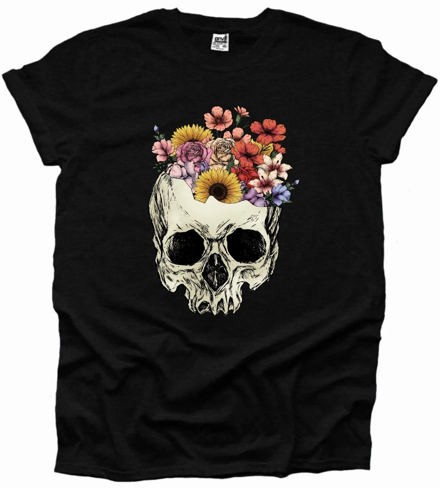Skull Skeleton Flowers Gothic Emo Horror Art Cute Bouquet Halloween Tshirt UK
Skull Skeleton Flowers Gothic Emo Horror Art Cute Bouquet Halloween Tshirt UK