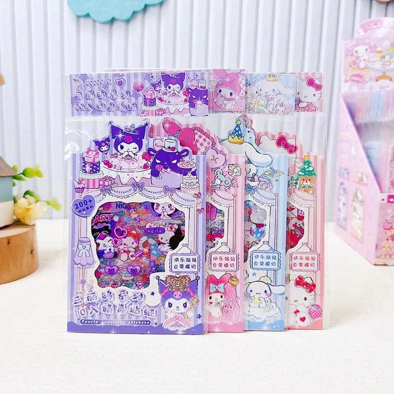 12/24 упаковки Sanrio Kitty Kuromi Melody наклейки милый скрапбукинг DIY дневник декоративная уплотнительная наклейка альбом наклейка этикетка
12/24 упаковки Sanrio Kitty Kuromi Melody наклейки милый скрапбукинг DIY дневник декоративная уплотнительная наклейка альбом наклейка этикетка