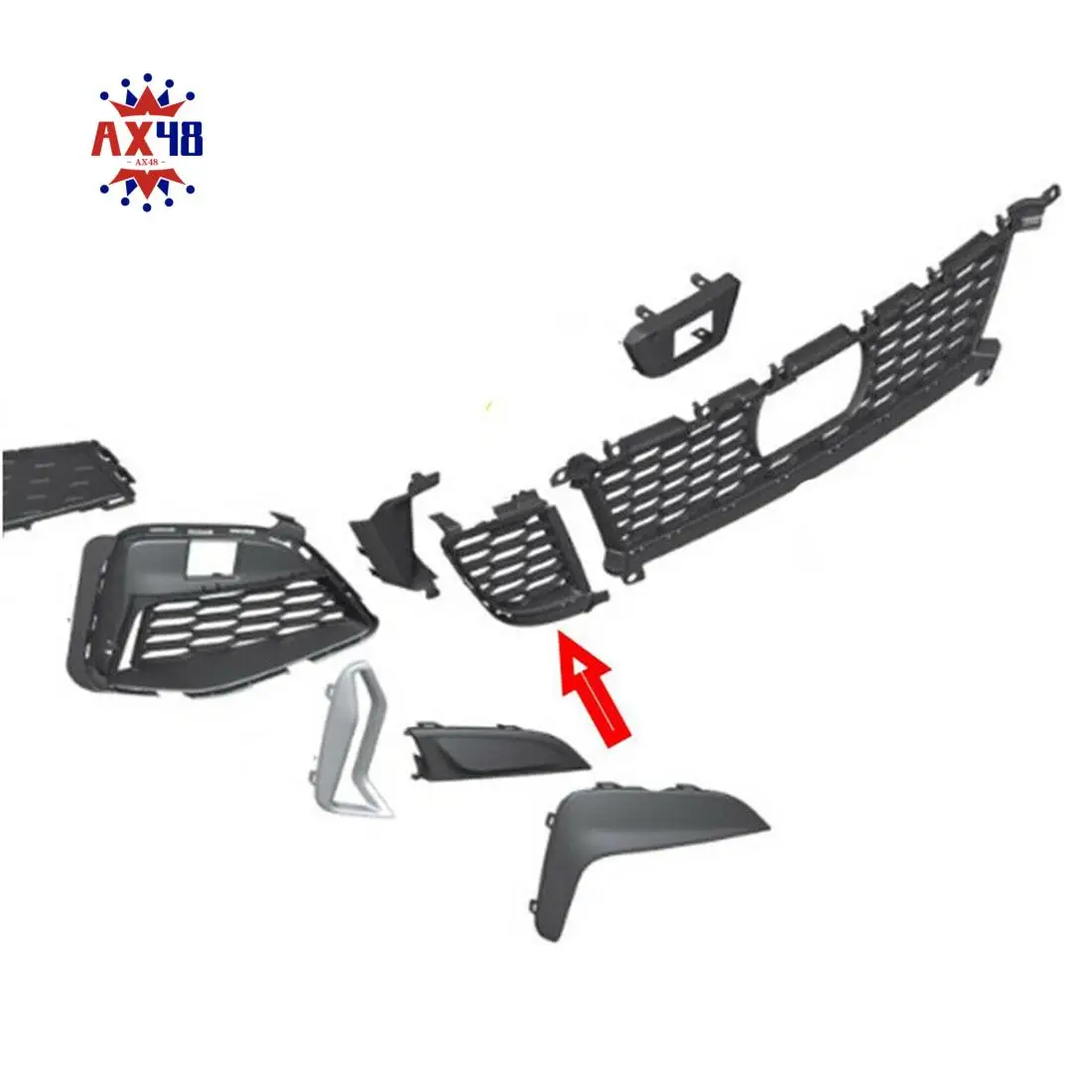 AX48-Front Bumper Lower Grill Cover 51118075601 51118075602 For -BMW 3 Series G20 G21 318I 320I 325I 330I Accessories L+R
AX48-Front Bumper Lower Grill Cover 51118075601 51118075602 For -BMW 3 Series G20 G21 318I 320I 325I 330I Accessories L+R