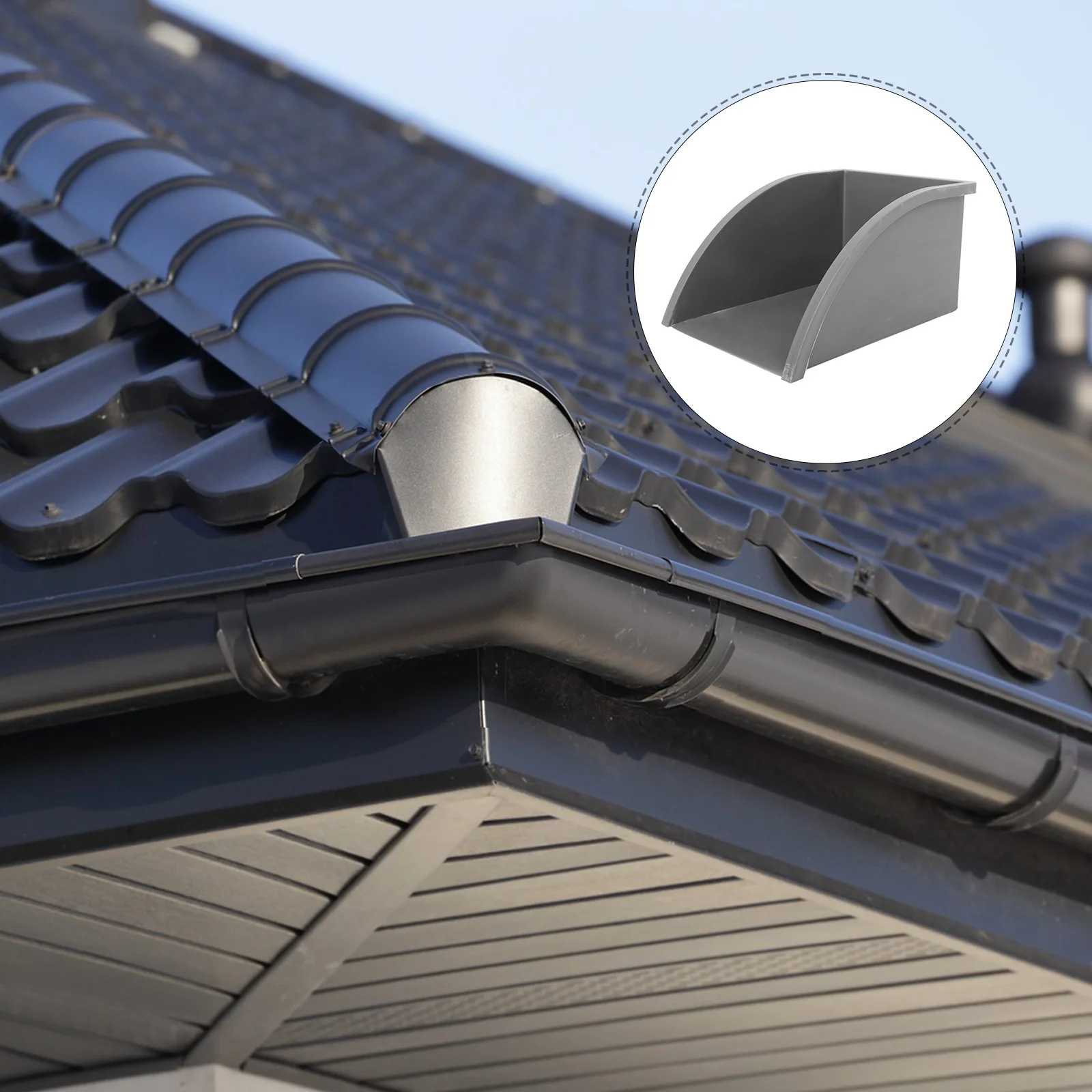 Plastic Rainwater Diverter Tray Downspout Splash Block For Outdoor Drainage System Yard Garden Water Collection Gutter Extension
Plastic Rainwater Diverter Tray Downspout Splash Block For Outdoor Drainage System Yard Garden Water Collection Gutter Extension