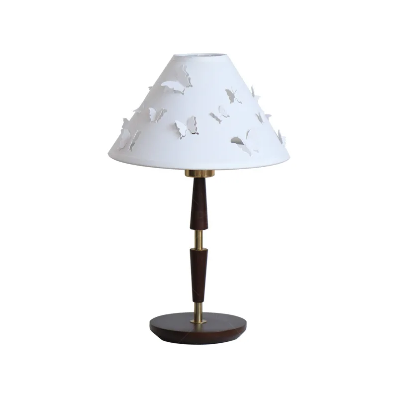 Butterfly desk lamp, bedroom study desktop solid wood led creative bedside lamp
Butterfly desk lamp, bedroom study desktop solid wood led creative bedside lamp