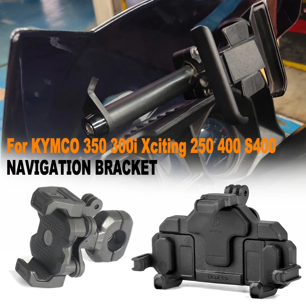 22mm GPS Mount For KYMCO 350 300i Xciting 250 400 S400 Motorcycle Navigation Device Carrier Smartphone Bracket
22mm GPS Mount For KYMCO 350 300i Xciting 250 400 S400 Motorcycle Navigation Device Carrier Smartphone Bracket