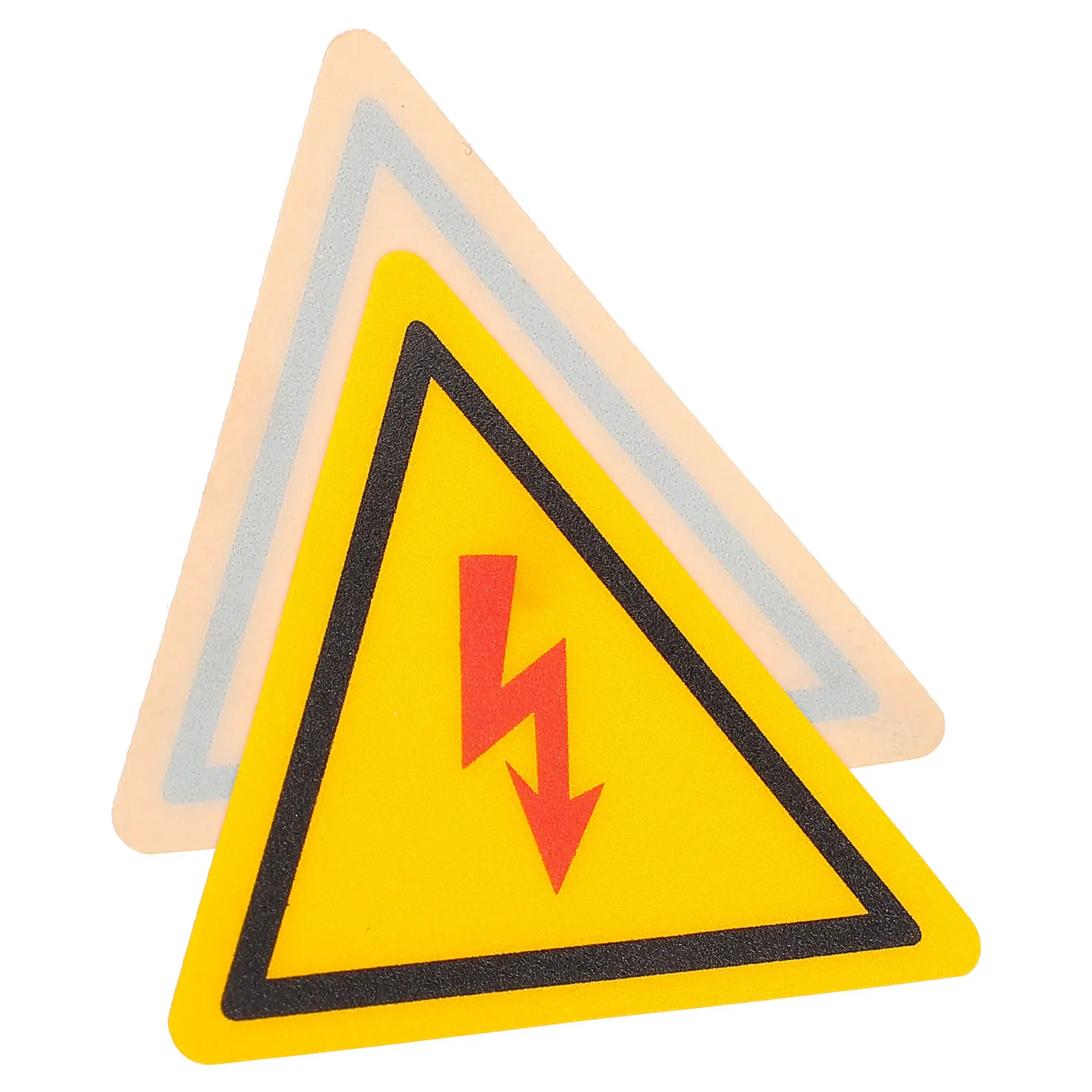 2Pcs High Voltage Warning Sign Sticker Easy Install Replace Oil Resistant Triangular Design for Electric Panels Hazard Zones
2Pcs High Voltage Warning Sign Sticker Easy Install Replace Oil Resistant Triangular Design for Electric Panels Hazard Zones