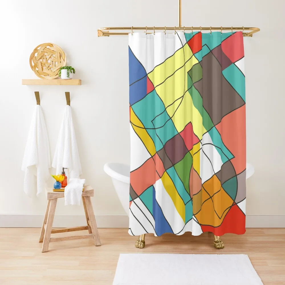 Mid Century Modern Abstraction Shower Curtain Funny Shower For Shower Bathroom Set Curtain
Mid Century Modern Abstraction Shower Curtain Funny Shower For Shower Bathroom Set Curtain