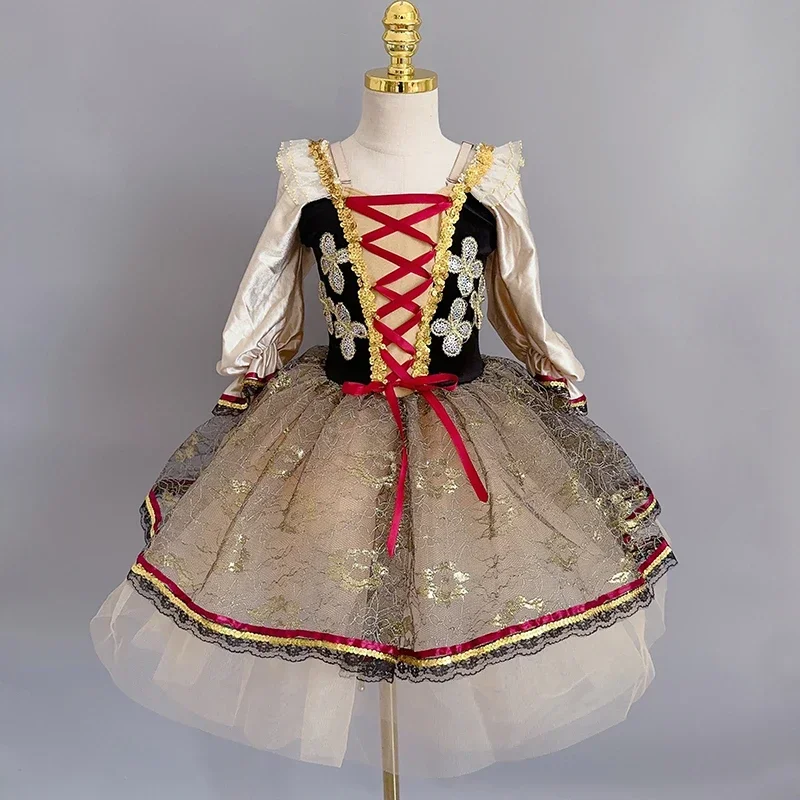 Girls Giselle Professional Ballet Tutu Skirt Sequin Palace Long Ballet Dancing Dress Children Romantic Tutus Ballerina Costumes
Girls Giselle Professional Ballet Tutu Skirt Sequin Palace Long Ballet Dancing Dress Children Romantic Tutus Ballerina Costumes