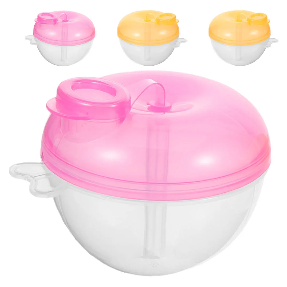 4 шт. компактный дозатор сухого молока, трехсекционный портативный контейнер для формул, дорожная коробка для закусок, кормление младенцев на работе 
4 шт. компактный дозатор сухого молока, трехсекционный портативный контейнер для формул, дорожная коробка для закусок, кормление младенцев на работе