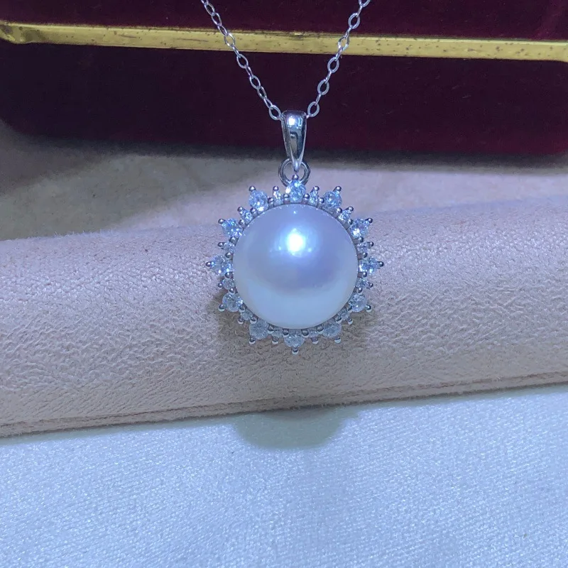 Wholesale S925 Sterling Silver Pendant Mount Base Mountings Findings Parts Fittings Accessories for 11-13mm Pearls 5pcs/lot
Wholesale S925 Sterling Silver Pendant Mount Base Mountings Findings Parts Fittings Accessories for 11-13mm Pearls 5pcs/lot