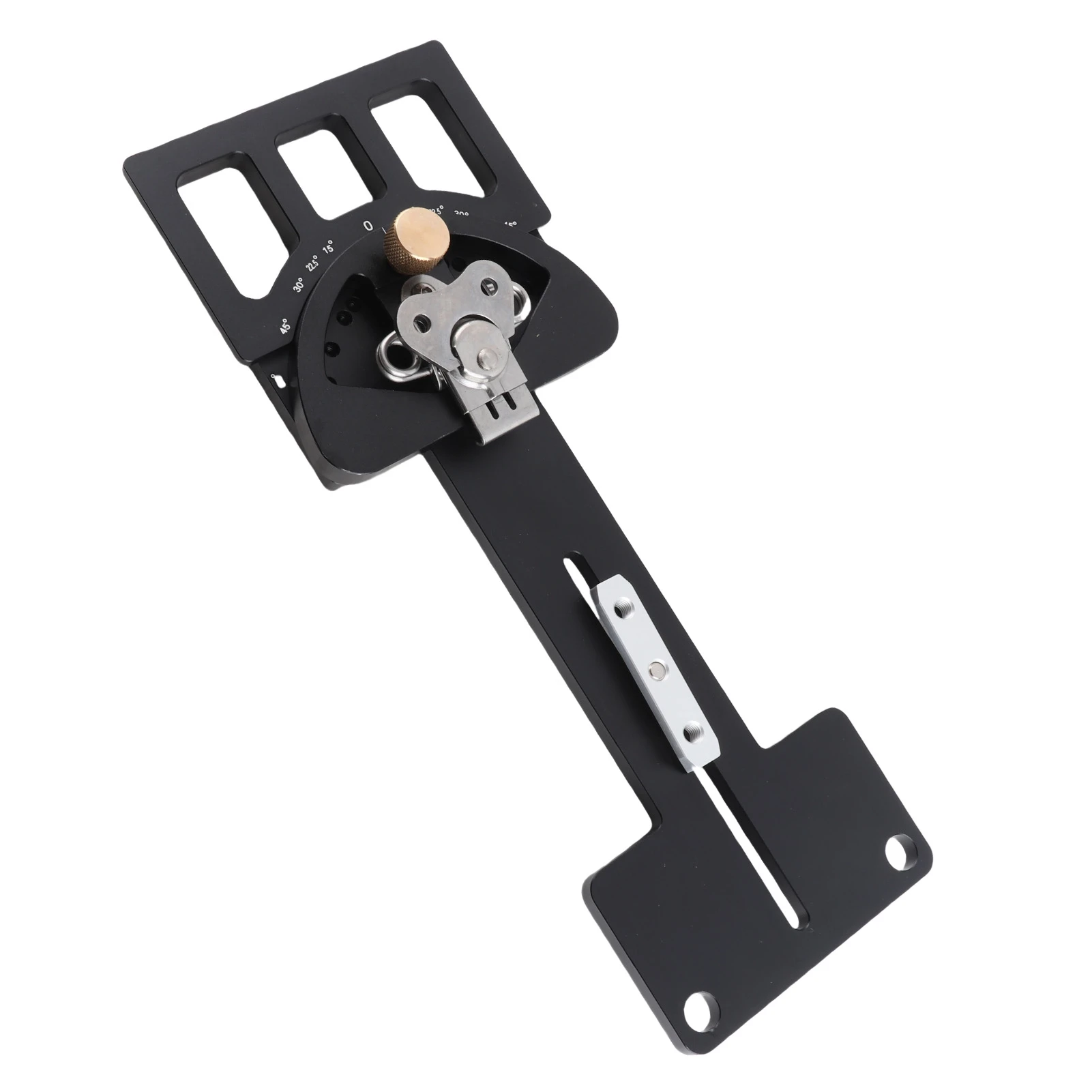 Rail Stop Practical Stable Sturdy Aluminum Alloy 11 Stop Holes Track Saw Adjustable Angle for Woodworking
Rail Stop Practical Stable Sturdy Aluminum Alloy 11 Stop Holes Track Saw Adjustable Angle for Woodworking