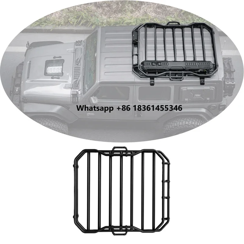 For Wrangler JL 2018+ High Quality Aluminum CNC Process Roof Rack
For Wrangler JL 2018+ High Quality Aluminum CNC Process Roof Rack