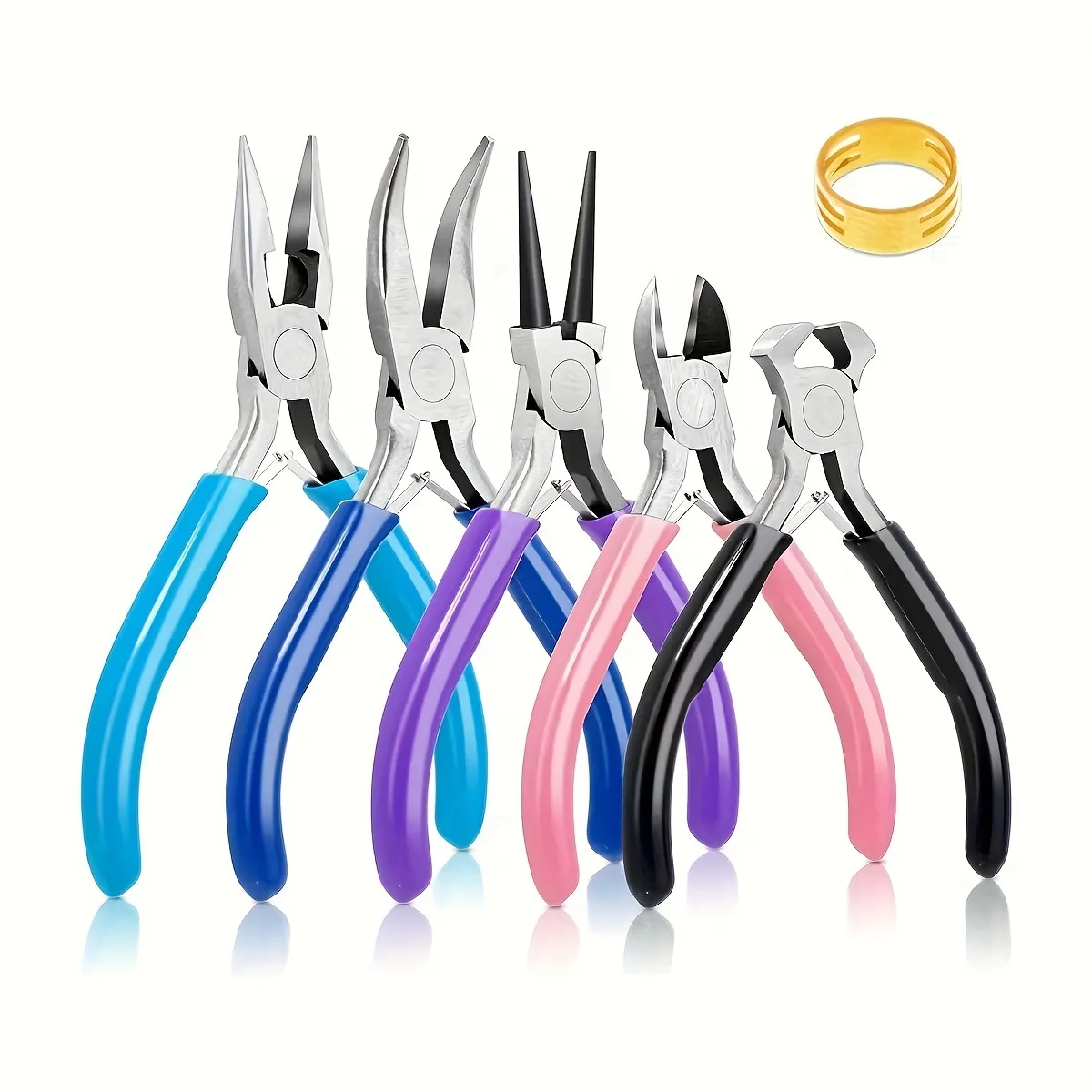 Jewelry DIY Pliers Set Cross-Border Jewelry Tools Kit Women's Fashion Accessories Summer Collection No Brand Registered Trade...
Jewelry DIY Pliers Set Cross-Border Jewelry Tools Kit Women's Fashion Accessories Summer Collection No Brand Registered Trade...