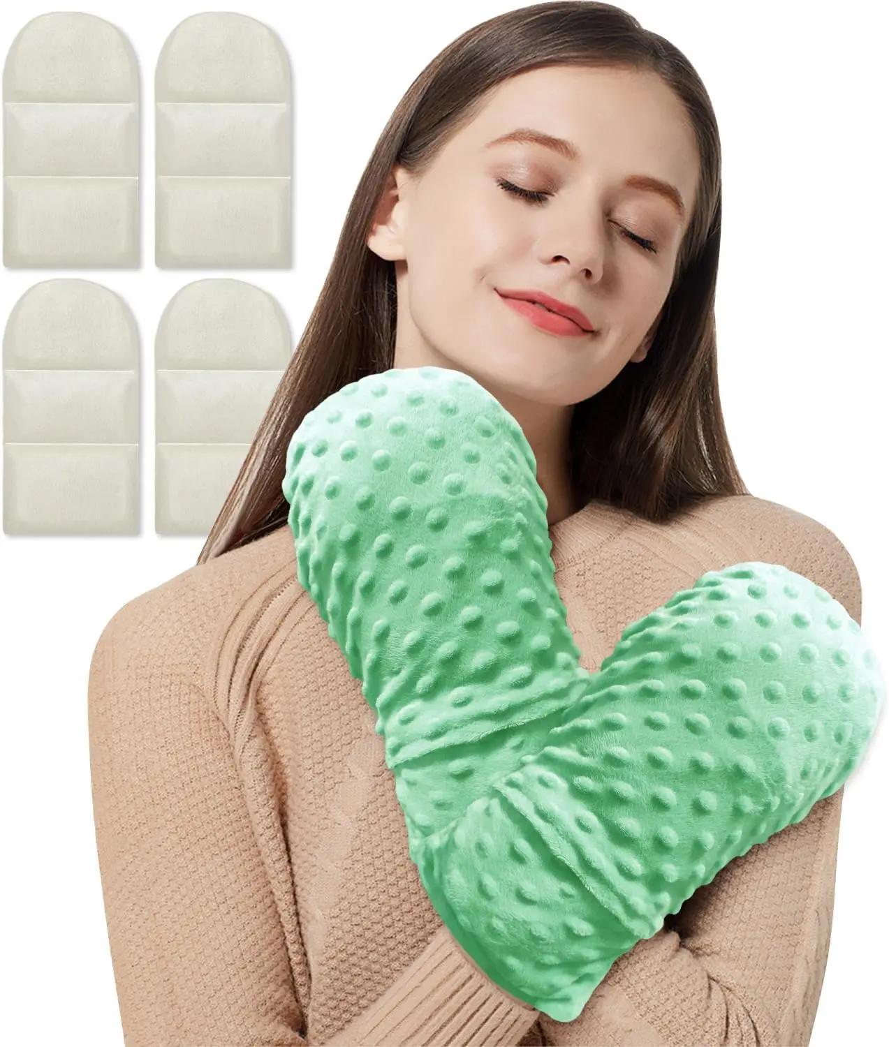 Microwavable Lavender Therapy Mittens for Hand Pain Relief, Arthritis, and Warmth
Microwavable Lavender Therapy Mittens for Hand Pain Relief, Arthritis, and Warmth