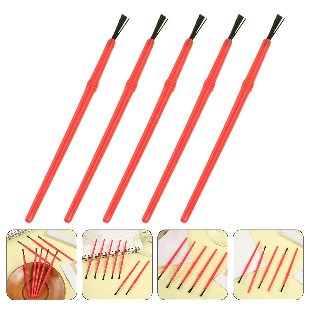 50Pcs Paint Brushes Small Watercolor Brushes for DIY Art Detailing Brush Set Classroom Craft Use 
50Pcs Paint Brushes Small Watercolor Brushes for DIY Art Detailing Brush Set Classroom Craft Use