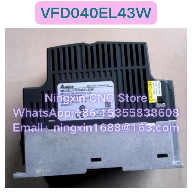 Used VFD040EL43W Inverter Functional test OK Fast delivery
Used VFD040EL43W Inverter Functional test OK Fast delivery