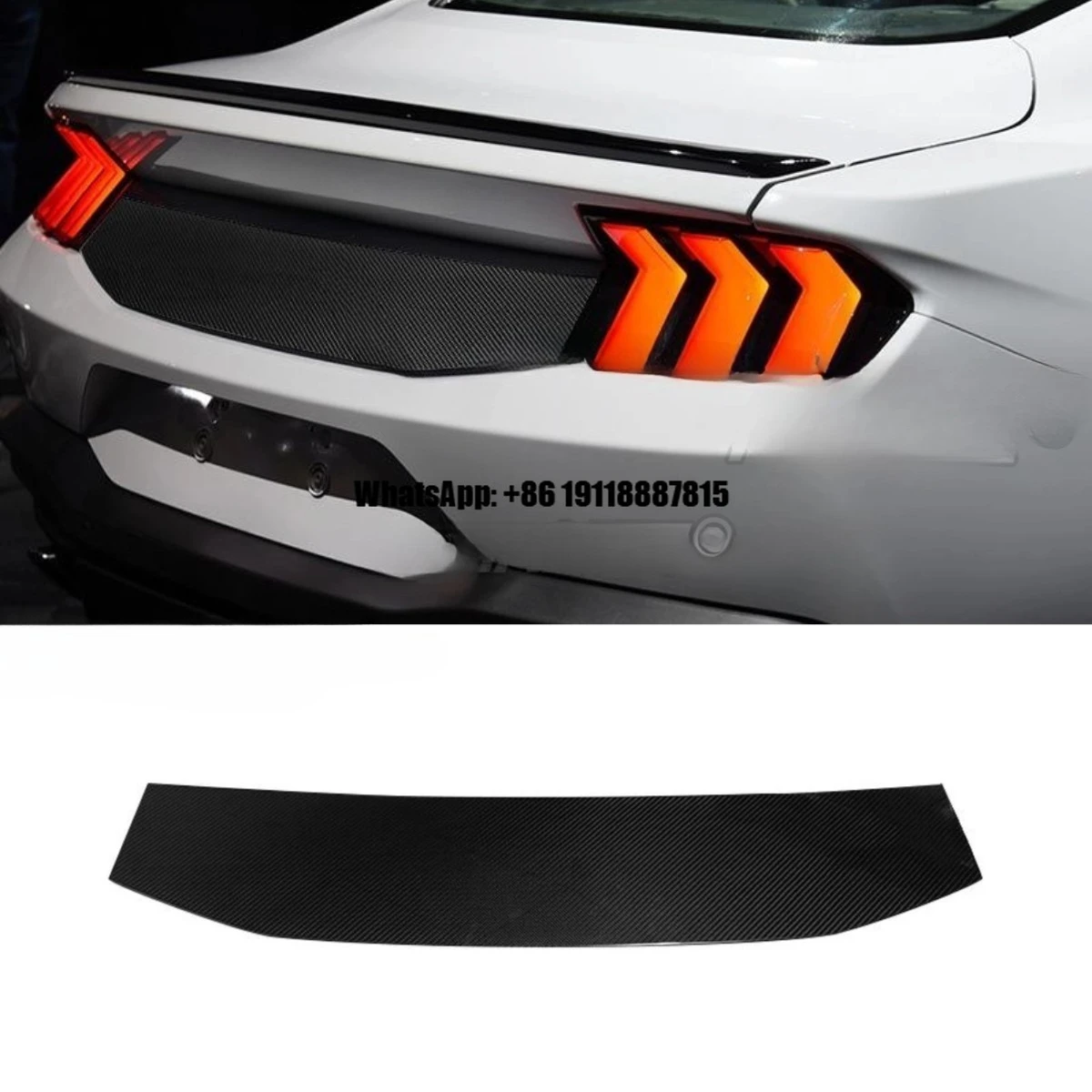 Real Carbon Fiber Car Rear Trunk Decoration Spoiler Wing Modification Part for Ford Mustang 2024 Rear Trunk Trim Car Accessories
Real Carbon Fiber Car Rear Trunk Decoration Spoiler Wing Modification Part for Ford Mustang 2024 Rear Trunk Trim Car Accessories