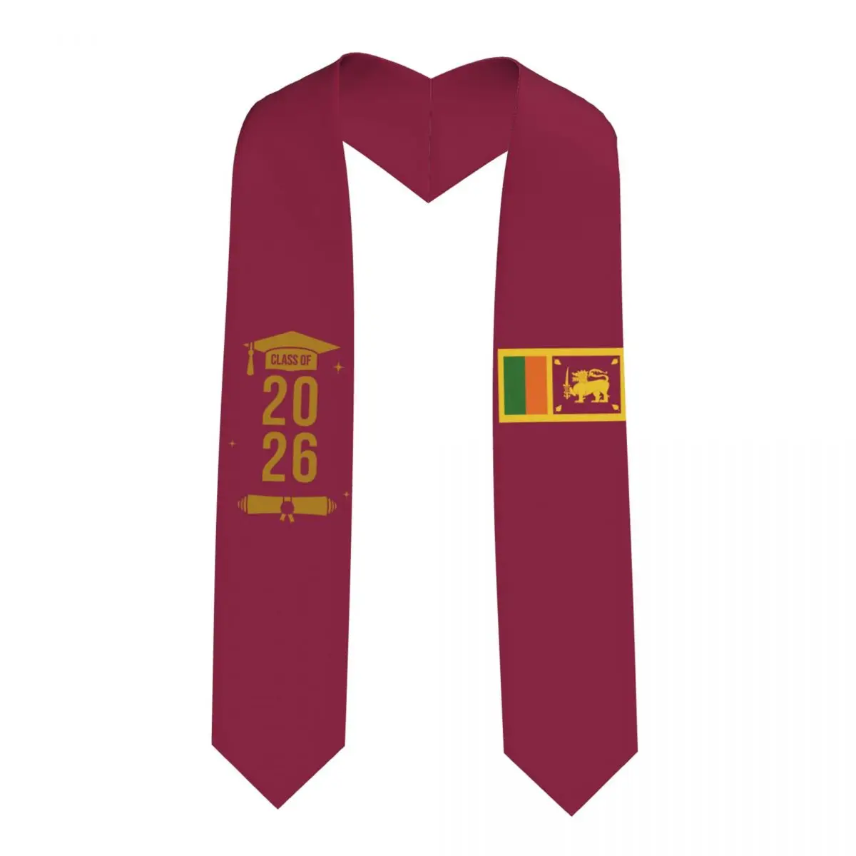Class Of 2026 Sri Lanka Flag Graduation Stole Sash Scarf For International Students Proud 183CM Long
Class Of 2026 Sri Lanka Flag Graduation Stole Sash Scarf For International Students Proud 183CM Long