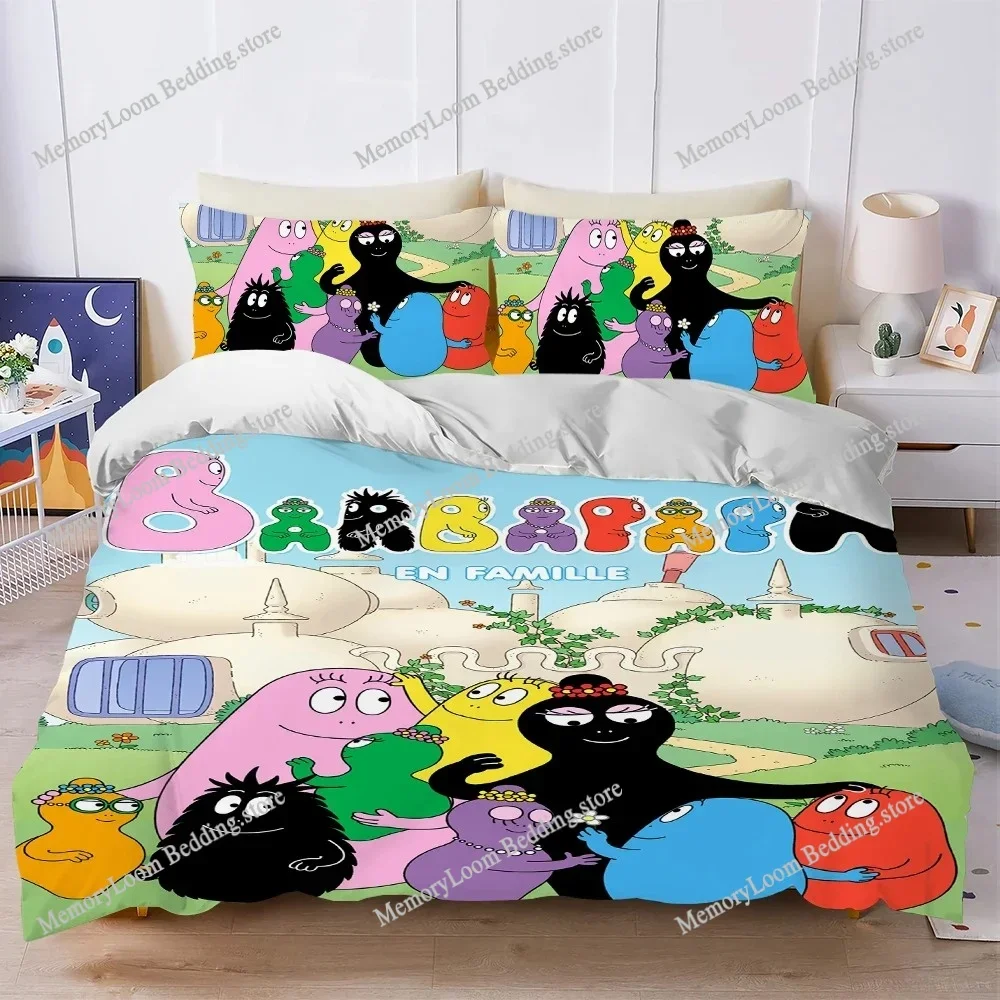 Cartoon B-Barbapapa Duvet Cover Set Home Style Bedding Soft Laundry Cotton Bed Student Dormitory Gift Home Textileextile963963
Cartoon B-Barbapapa Duvet Cover Set Home Style Bedding Soft Laundry Cotton Bed Student Dormitory Gift Home Textileextile963963