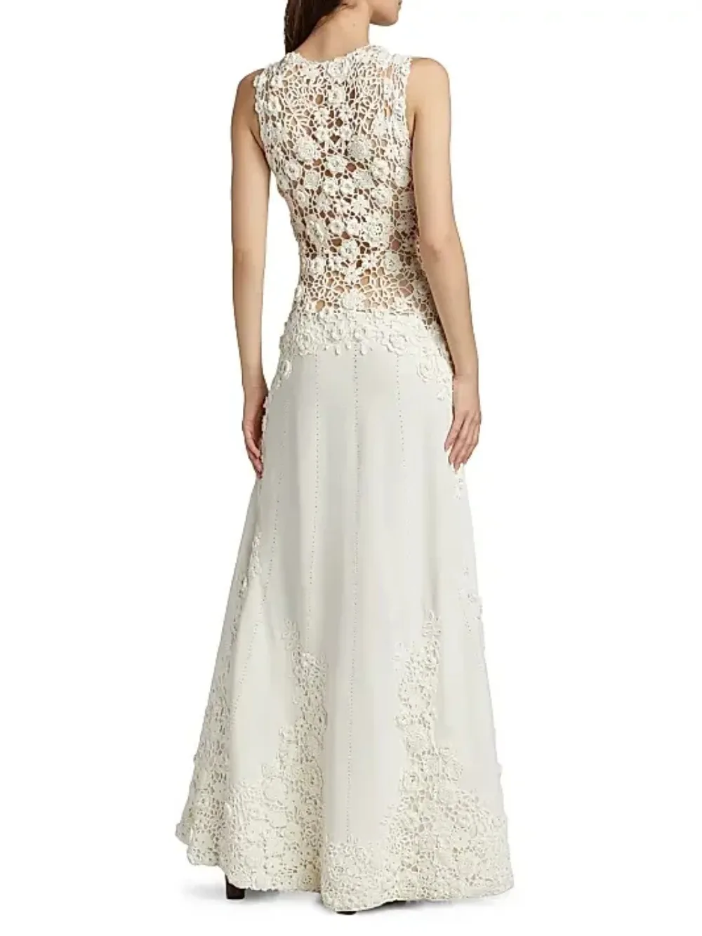 Customized Elegant White Flower A-line Floor Length Evening Dress Party Dress Women's O-neck Sleeveless Prom Gown 2026
Customized Elegant White Flower A-line Floor Length Evening Dress Party Dress Women's O-neck Sleeveless Prom Gown 2026
