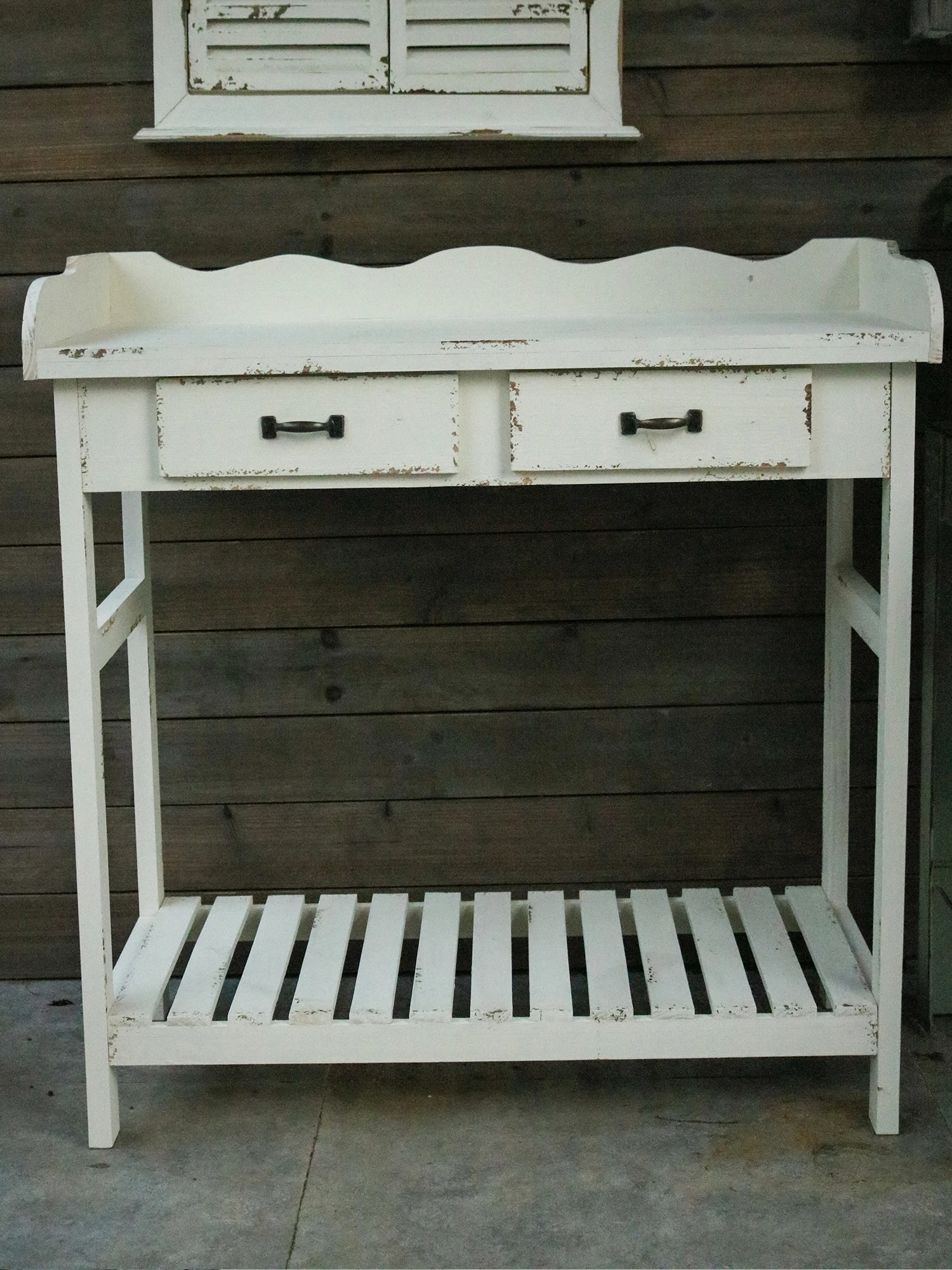 American Outdoor Garden Courtyard Flower Rack Field Porch Gardening Old Antiseptic Solid Wood Console Table
American Outdoor Garden Courtyard Flower Rack Field Porch Gardening Old Antiseptic Solid Wood Console Table