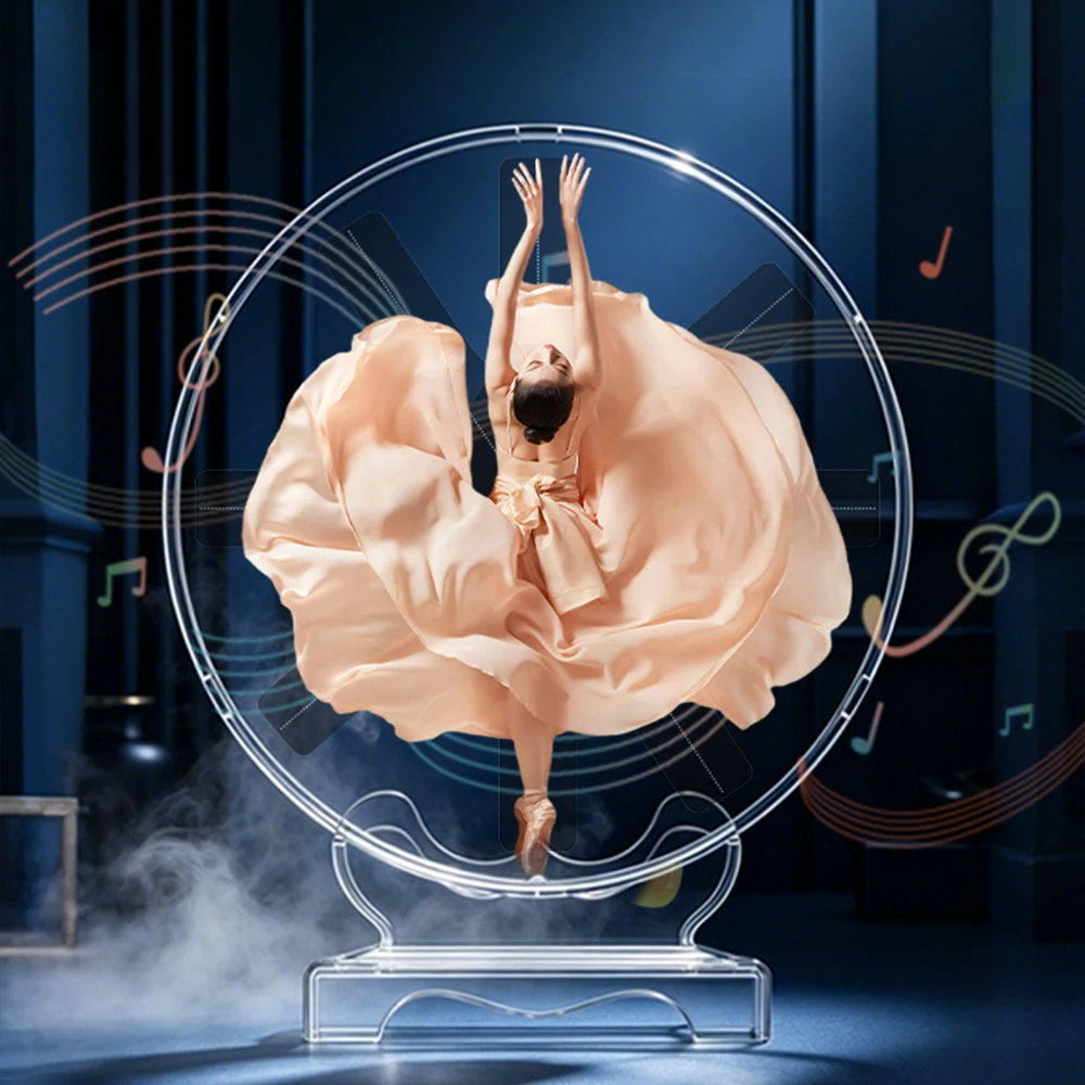 Create Stunning Visuals with Mini 3D Holographic Projector Fan - Perfect for Shop Advertising, Party & Home Decoration
Create Stunning Visuals with Mini 3D Holographic Projector Fan - Perfect for Shop Advertising, Party & Home Decoration