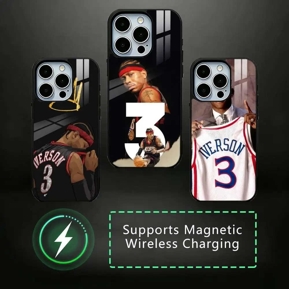 Allen Iverson Basketball star Phone Case For iPhone17,16,15,14,13,12,11 Plus,Pro Magnetic For Magsafe Wireless Charging
Allen Iverson Basketball star Phone Case For iPhone17,16,15,14,13,12,11 Plus,Pro Magnetic For Magsafe Wireless Charging